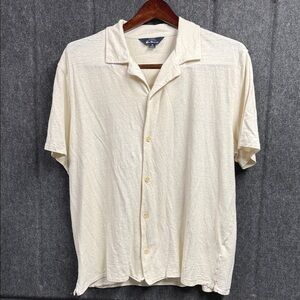 Ben Sherman Cream Casual Button Down Shirt